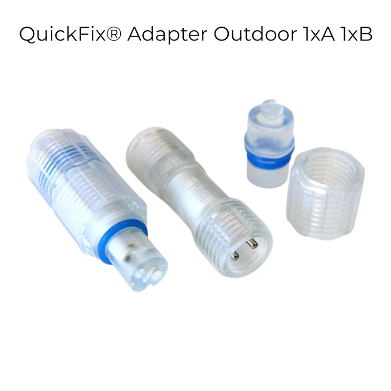 MK Illumination QF+ Adapter – Gleichrichter-Adapter 0,5 m & Adapter-Set QuickFix® ↔ QF+